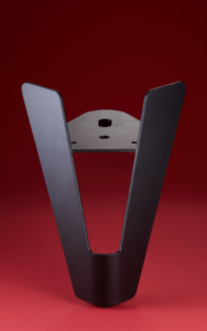 AC083 Matte Black Iron Sofa Leg